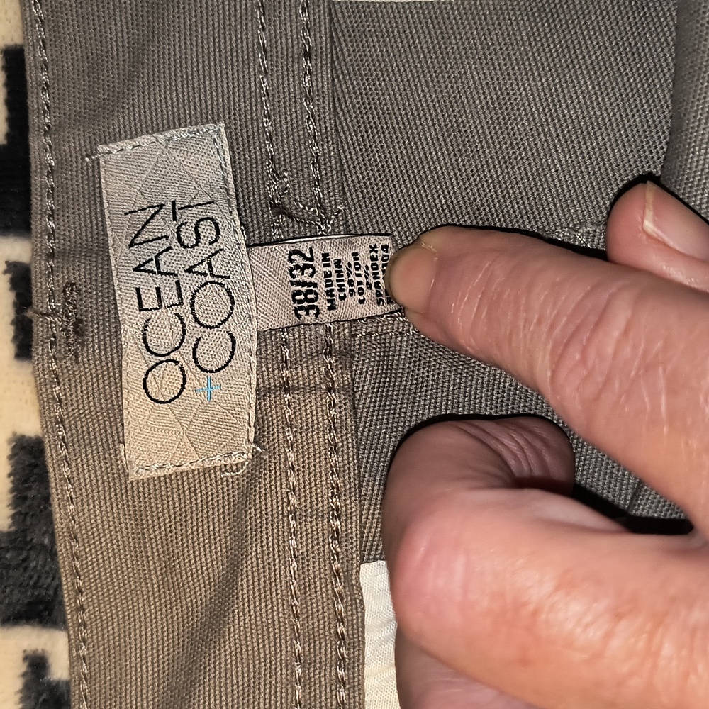 Ocean Coast Men's Khaki Pants